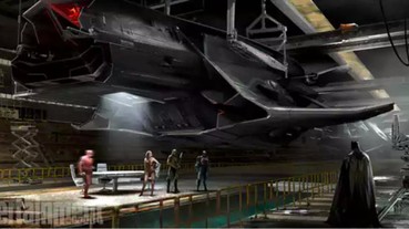 巨大到驚人！《正義聯盟》超霸氣戰艦「飛狐」曝光 蝙蝠俠果然有錢任性！