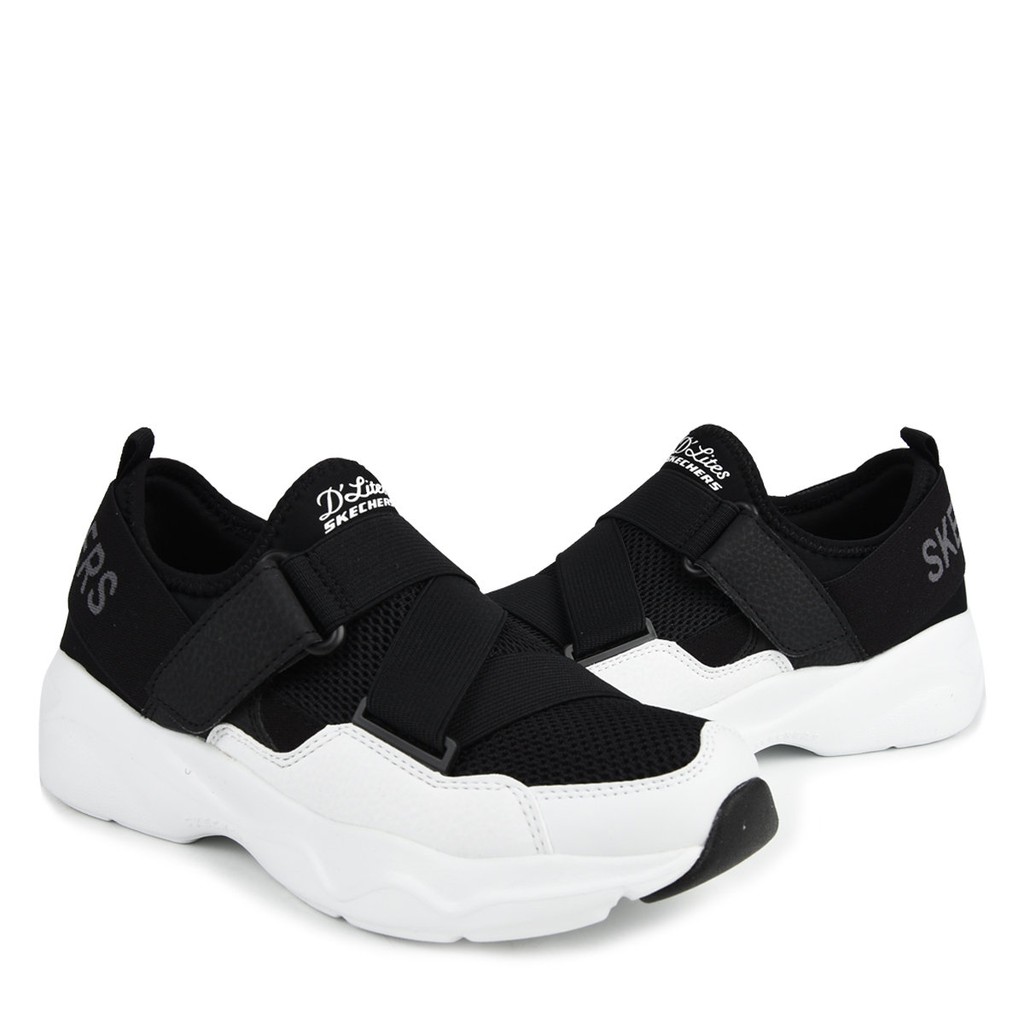 Skechers D’lites 女款 黑白 休閒鞋 88888177/bkw