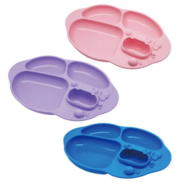 Marcus & Marcus - 動物樂園造型吸力分隔餐盤 117566 好娃娃