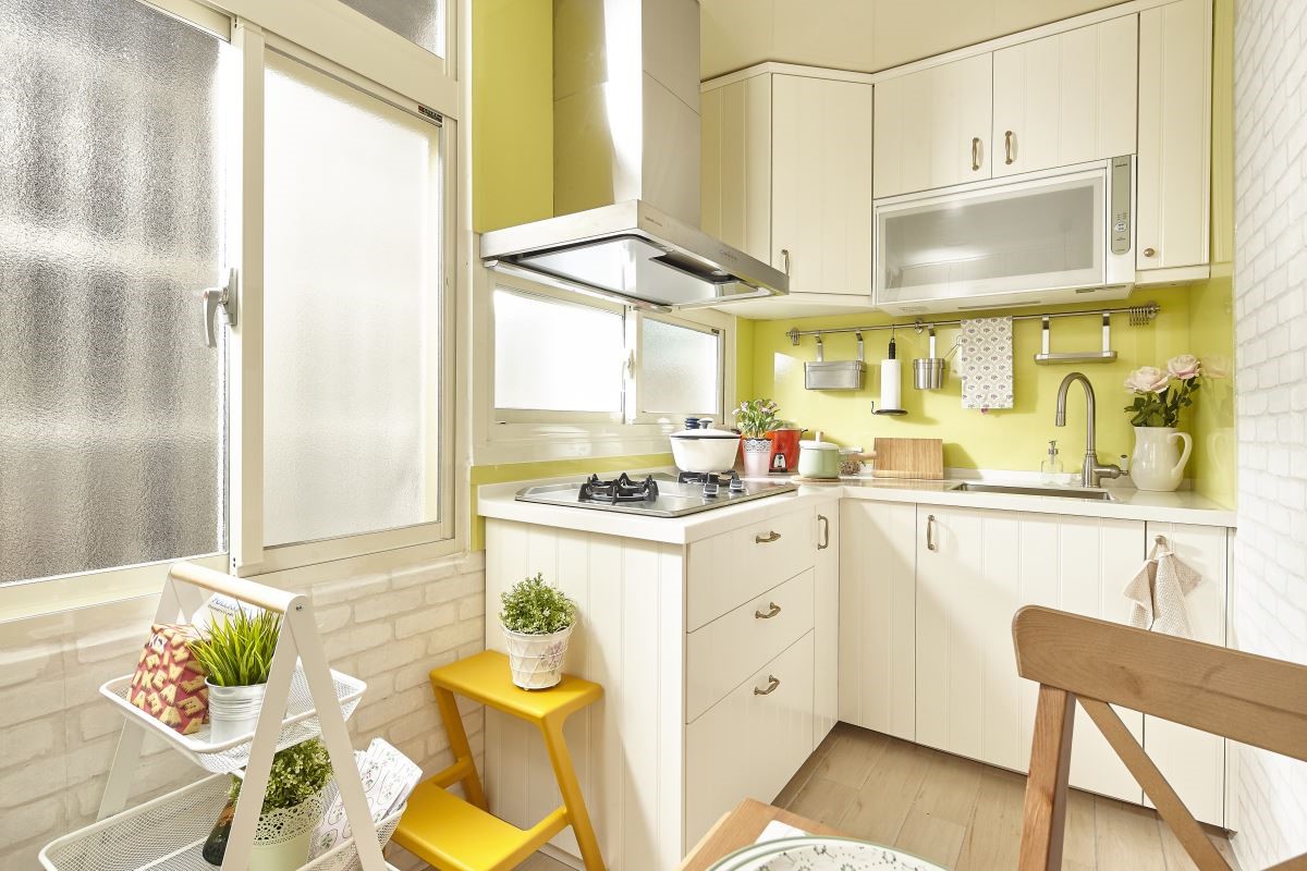 超過40年老公寓是公公婆婆的起家厝，屋主夫妻兩人結婚