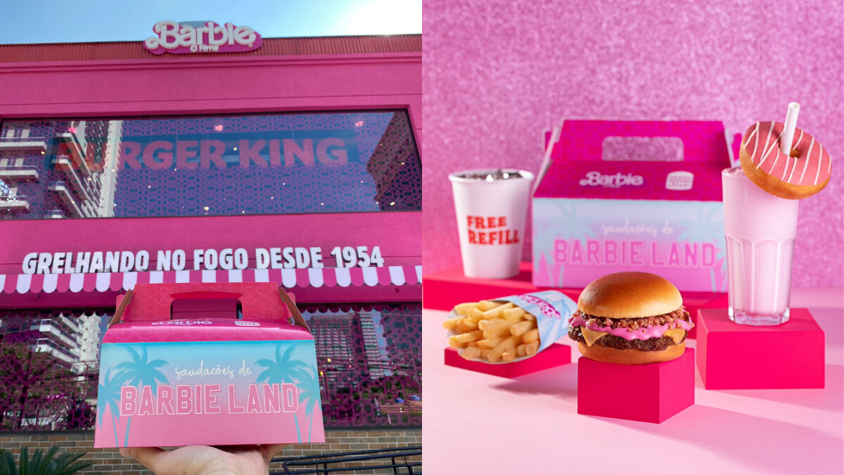這些芭比聯名食物超吸睛！甜甜圈、冰淇淋滿足甜點控，粉色漢堡套餐超夢幻