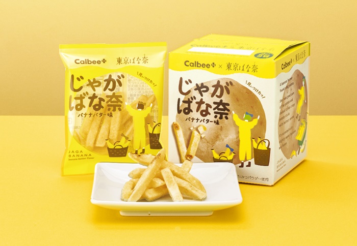 calbee香蕉奶油薯條tokyobanana