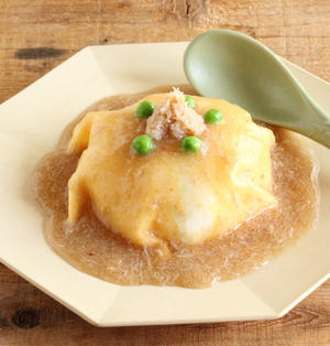 酸っぱくないのがポイント 関西風天津飯 の作り方