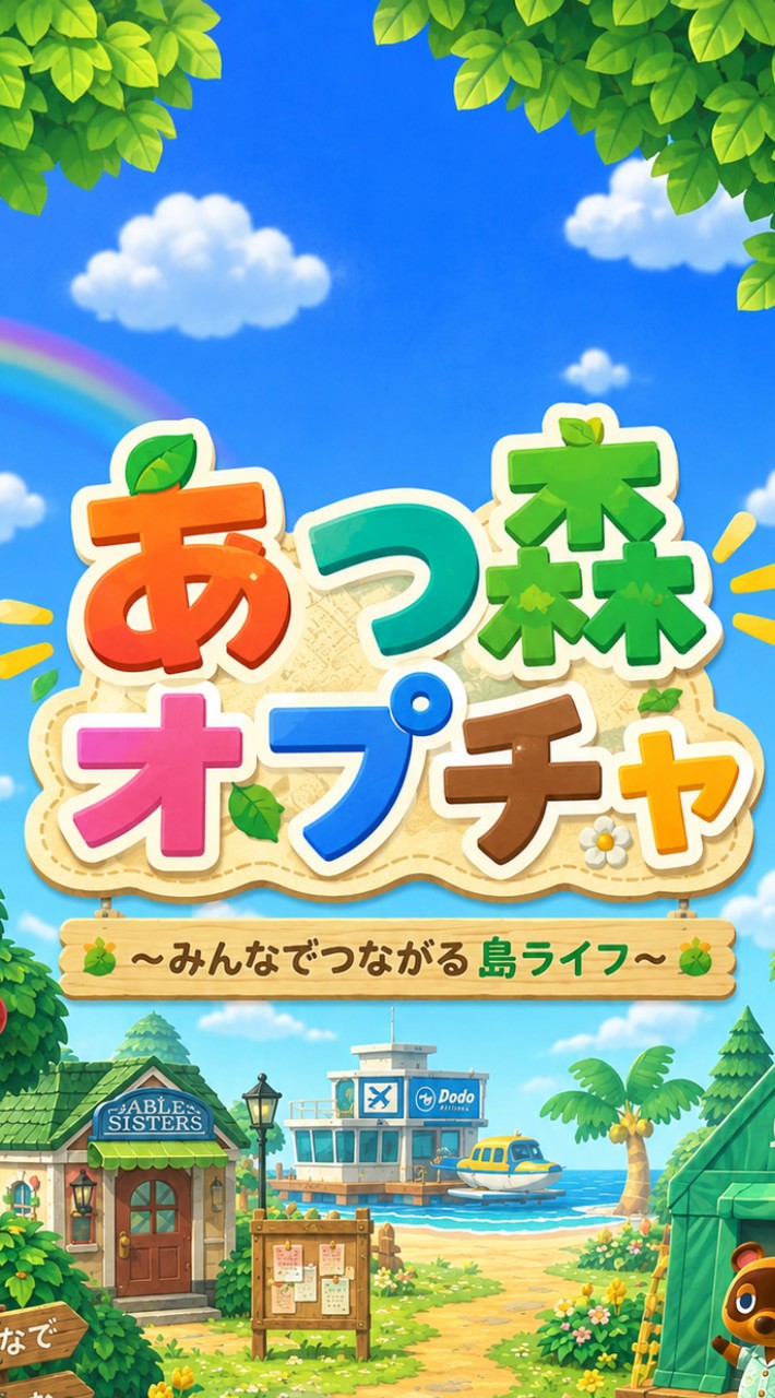 あつ森 通信雑談なんでも広場‼️