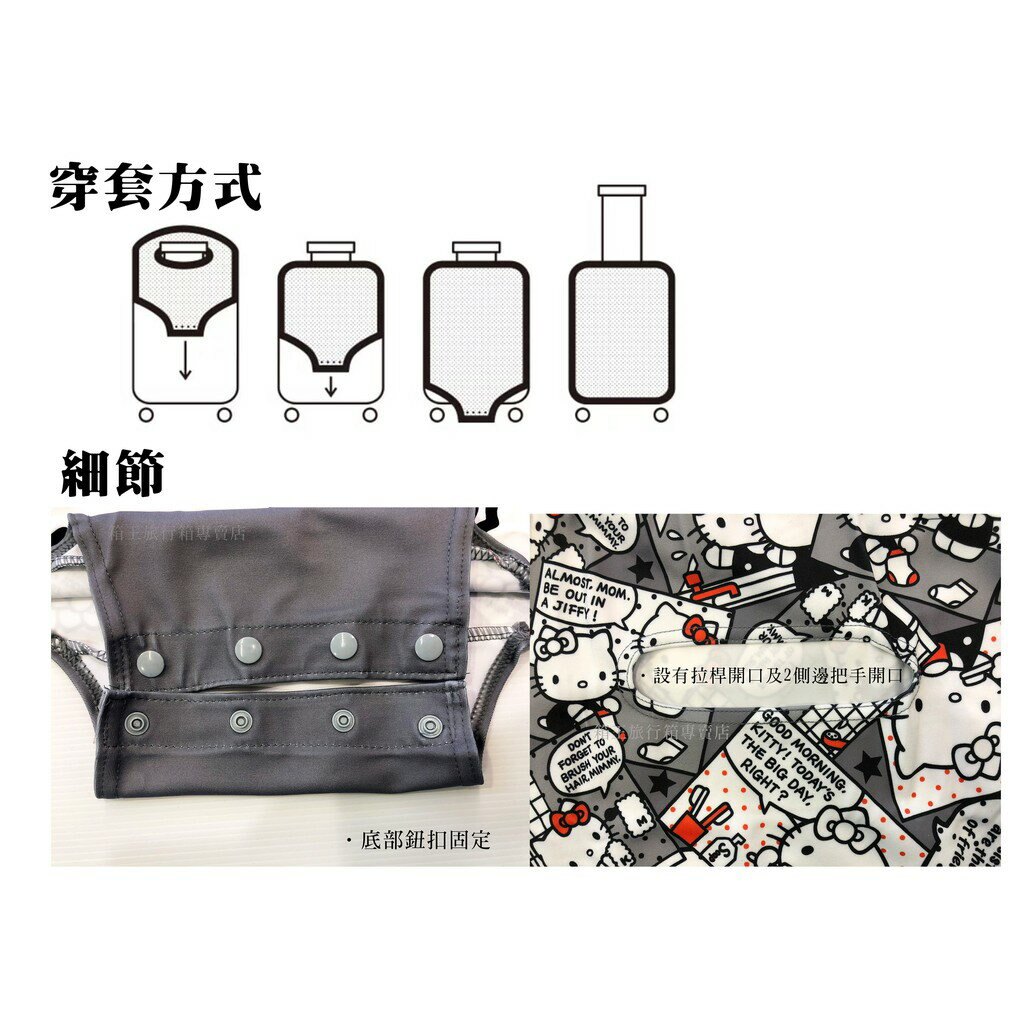 【XL號】LOQI 時刻表 行李箱套 保護套 彈力布保護套 防塵套 RIMOWA SPORT箱 胖胖箱可穿