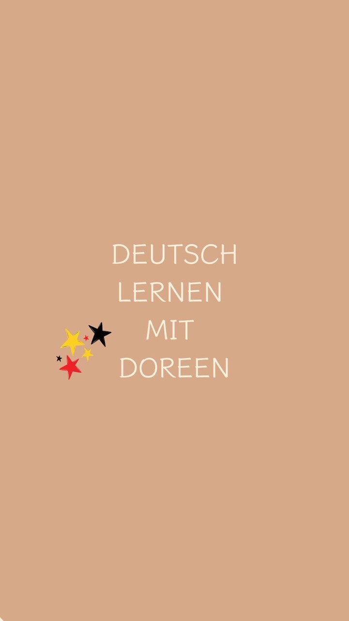 Deutsch Lernen mit Doreen✨🇩🇪