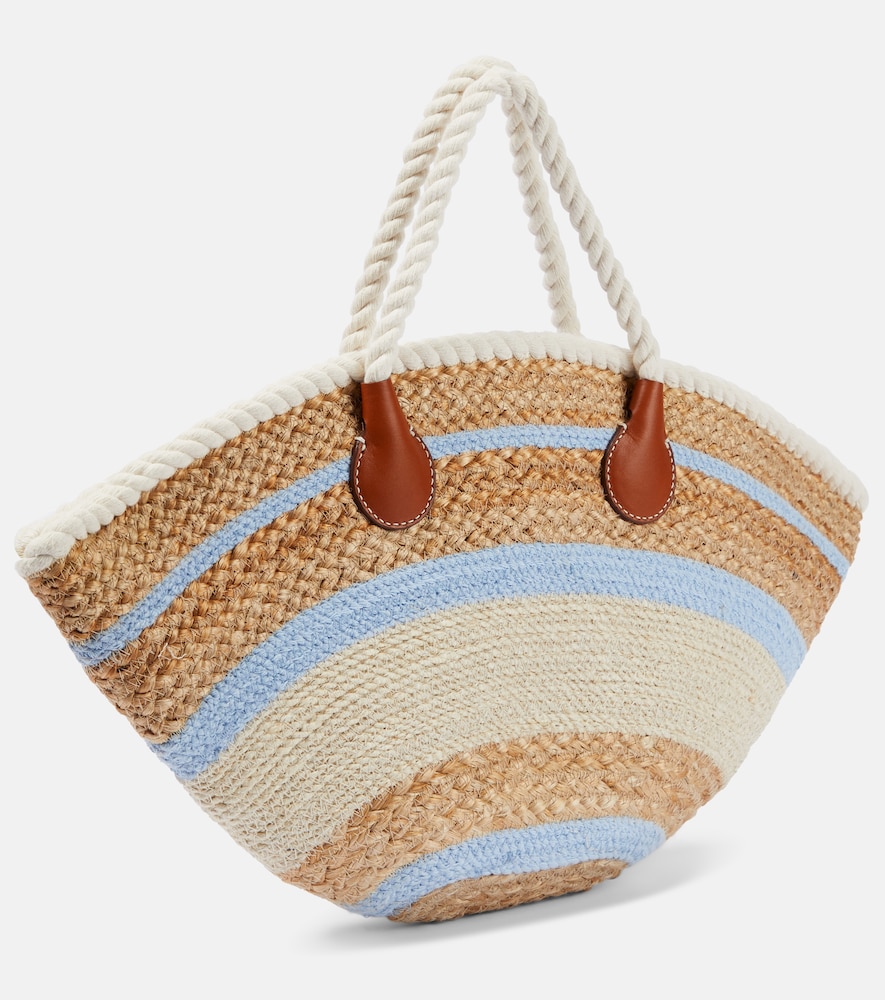 Loro Piana Beach Mini striped tote bag