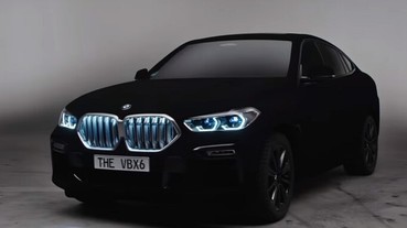 BMW X6在法蘭克福車展展出 「世界上最黑的黑」Vantablack 塗裝版