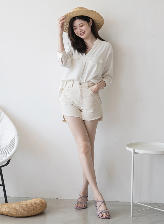 藍紫色涼鞋穿搭 Alley穿搭