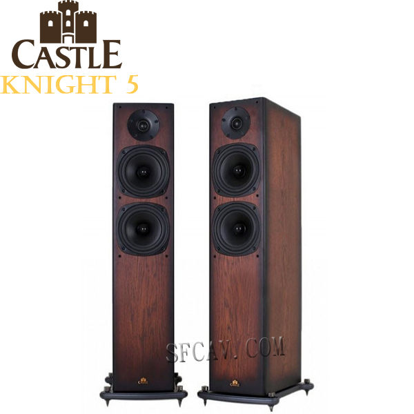 【勝豐群音響】英國精湛工藝Castle Knight 5 騎士5號 落地喇叭