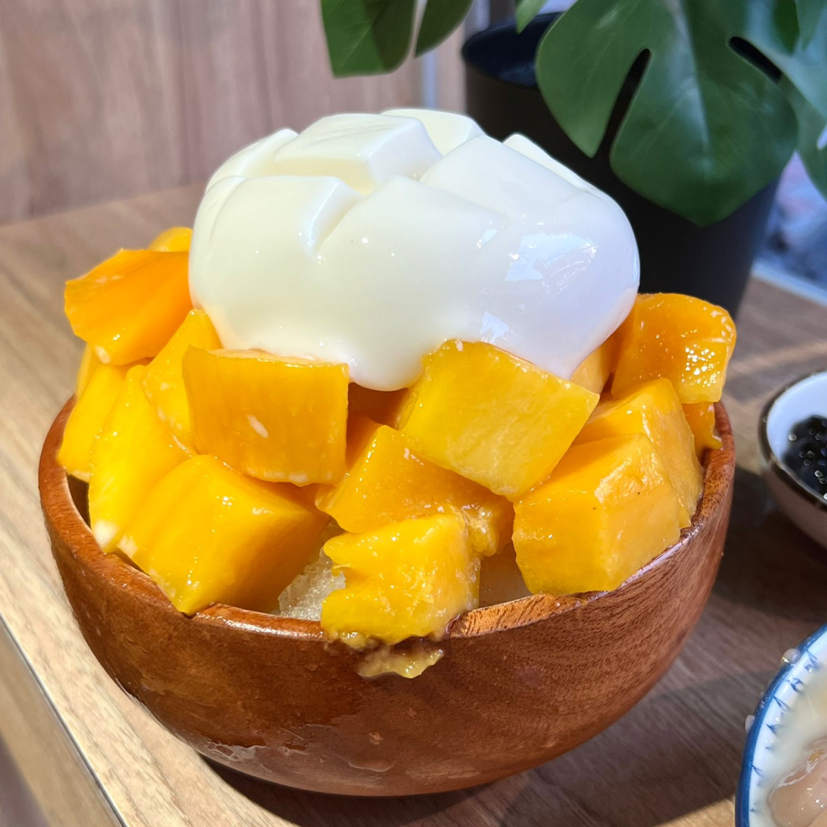 ▼豆腐洋行季節限定「芒果豆腐冰」／190元