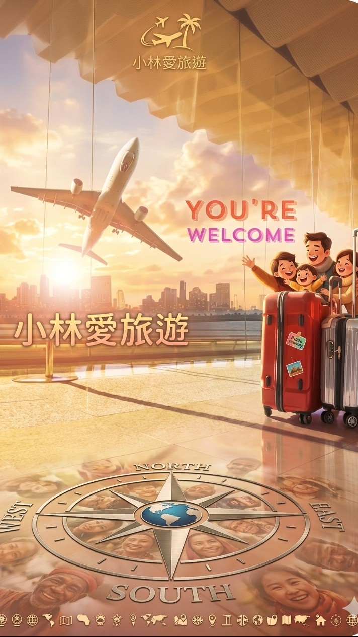 ✈️找到了✈️小林帶你環遊世界🌏