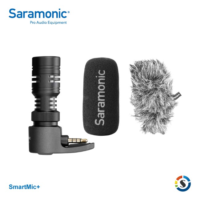 ■ 型號 : SmartMic+■ 廣播級指向性麥克風■ 適用3.5mm TRRS耳機接頭支援各式行動裝置■ 超輕巧設計，靈活耐用，可固定在行動裝置上■ 3.5mm耳機輸出，用於收聽播放和即時監聽■ 