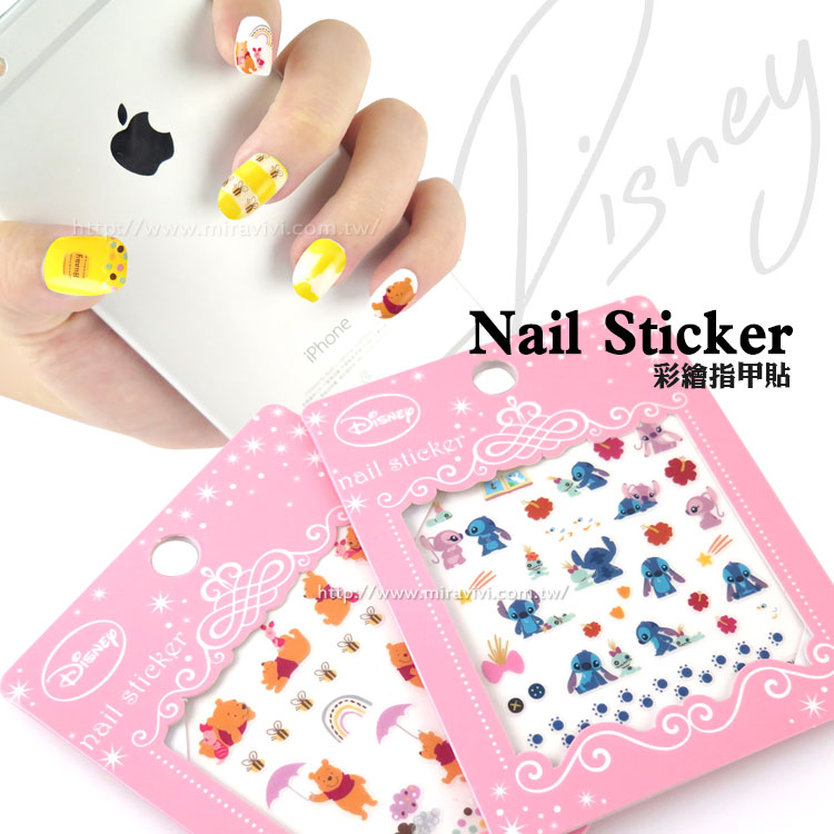 ◆迪士尼正品 官方授權◆讓指甲彩繪更與眾不同!◆簡單就可以弄出可愛的指甲喔!