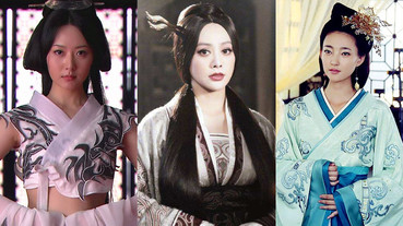 10位經典劇裡的古裝女神！第一代后宮霸主不是孫儷《甄嬛傳》是寧靜，當年不修片也美
