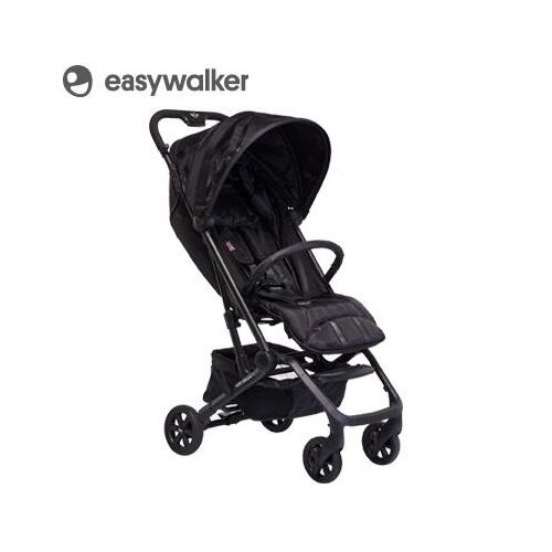 【領券折$1100】荷蘭【easywalker】 MINI BUGGY XS 傘推車/手推車-黑色(三折口袋車) _好窩生活節