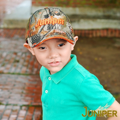 JUNIPER 防曬迷彩運動網帽遮陽鴨舌親子童帽