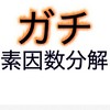 素因数分解  目標30k(達成後80k)