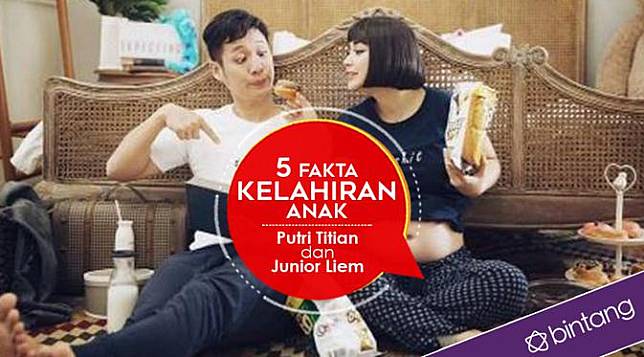 5 Fakta Kelahiran Anak Putri Titian dan Junior Liem 