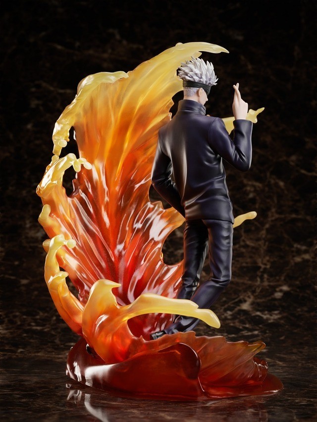 呪術廻戦 五条悟が 領域展開 のポーズでフィギュア化 狂気に満ちたイケメンの表情パーツあり