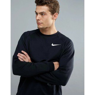 帝安諾-實體店面 Nike Dri-FIT Fleece Sweat 經典 大學T 衛衣 黑 860474 010