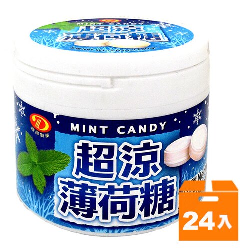 綠得製菓 超涼薄荷糖 200g (24入)/箱【康鄰超市】