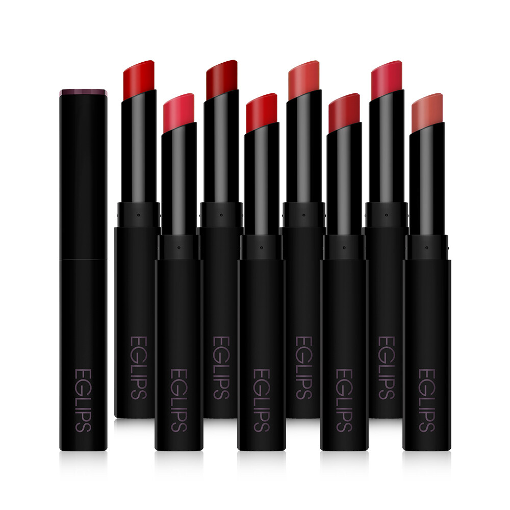 質地輕薄附著力高輕易打造顯色立體豐唇 不會因乾澀脫皮像溫柔擁抱著唇部般的絨霧感! 內含多種保濕成分服貼不乾燥 - 品牌 : eglips 品牌定位 : 開架品牌 種類 : 口紅/唇釉/唇蜜 商品名稱 