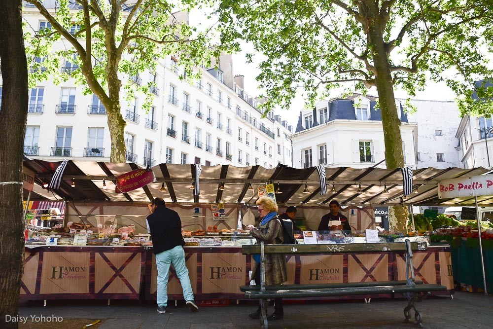 巴士底市集, 巴黎市集, 巴黎景點, 巴士底市集美食, 站著吃生蠔, 巴士底監獄