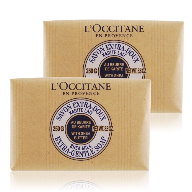 LOCCITANE 歐舒丹 乳油木牛奶皂(250g)X2