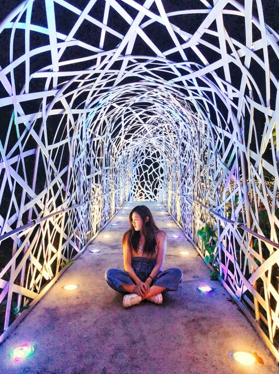 春節旅遊景點南部走春玩嘉義蘭潭月影潭心