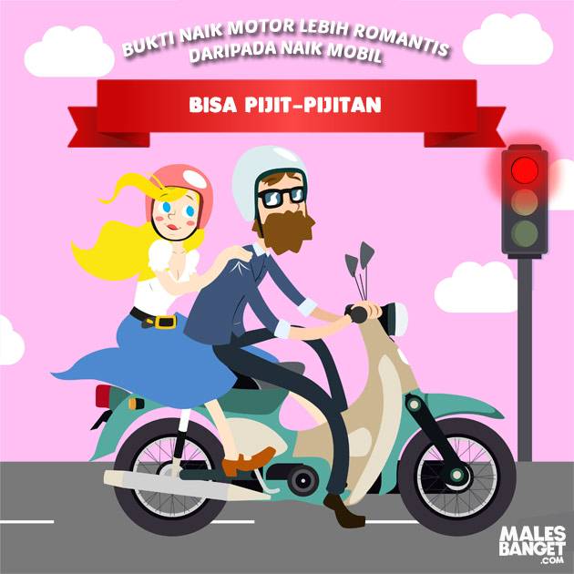 660+ Gambar Romantis Pacaran Naik Vespa Gratis