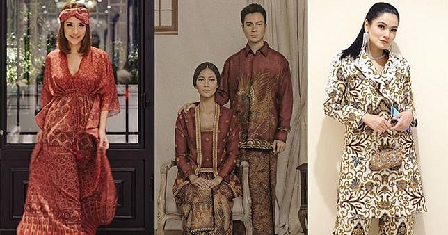 Hari Batik Nasional Ini 9 Gaya Busana Batik A La Bcl Hingga