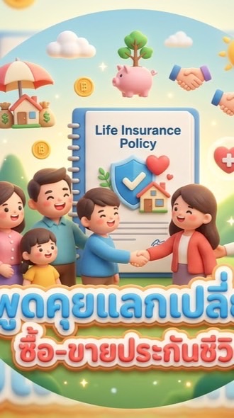 พูดคุยแลกเปลี่ยนขื้อ-ขายประกันชีวิต