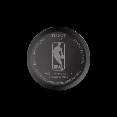 TISSOT天梭 CHRONO XL NBA 騎士隊特別版計時錶-黑/45mm