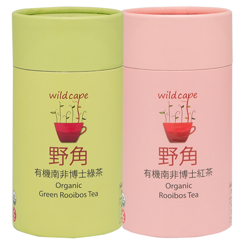 ★野角全系列通過CERES有機驗證 ★茶包通過SGS耐高溫試驗 ★選用頂級評等南非國寶茶 ★罐裝貼心設計,更易保存 ★有機農糧入字第:105-2067-00006號