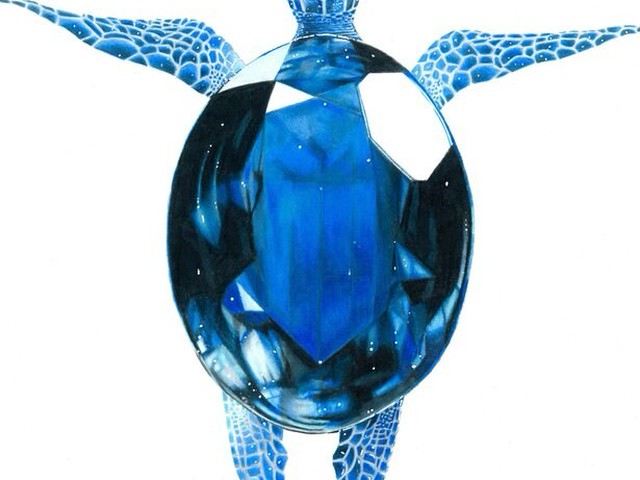 リアルな動物 宝石が神秘的 色鉛筆で描かれる繊細なイラスト ウォーカープラス