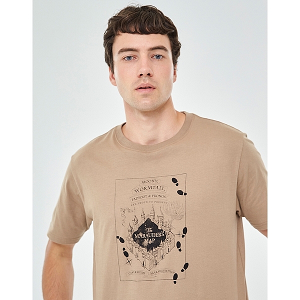 哈利波特系列，劫盜地圖圖案設計。