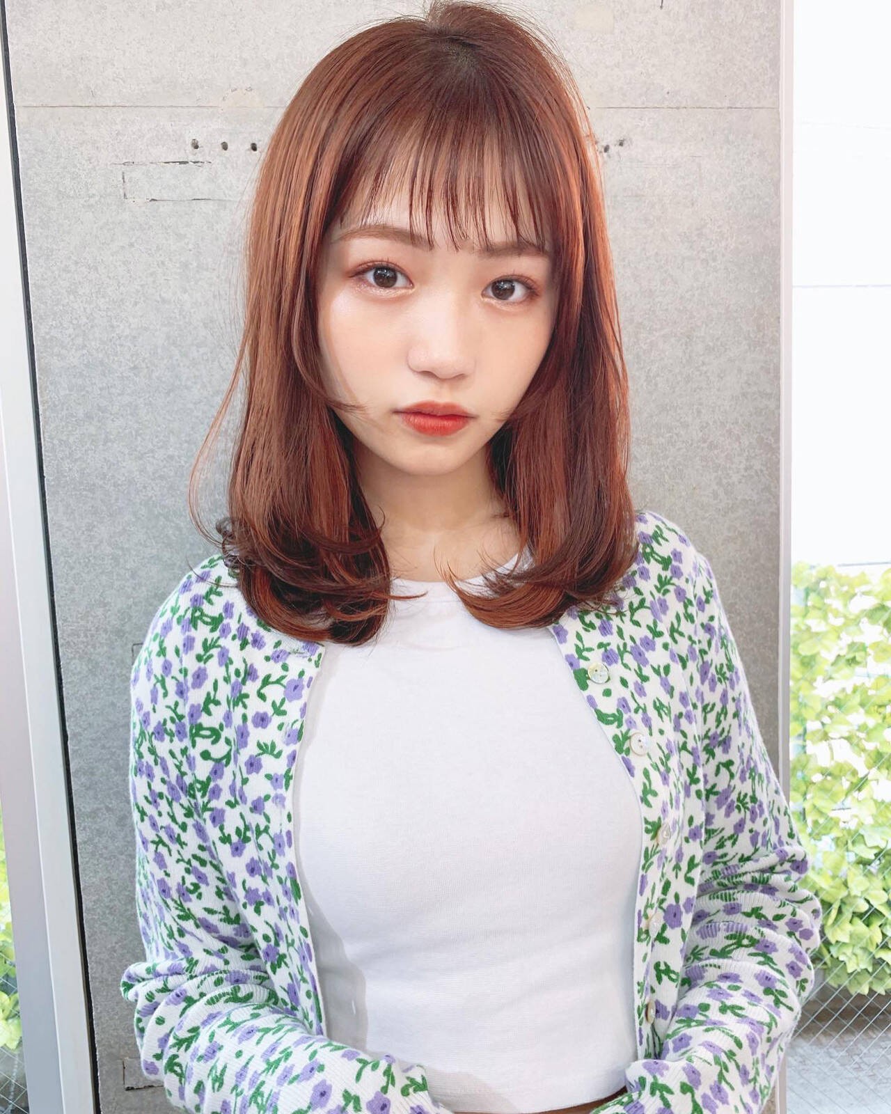 モテ確定 石原さとみ風 シースルーバング