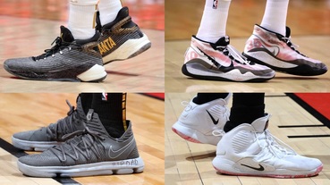 選手實著 / NBA 2019 總冠軍賽 Game 5 場上戰靴回顧