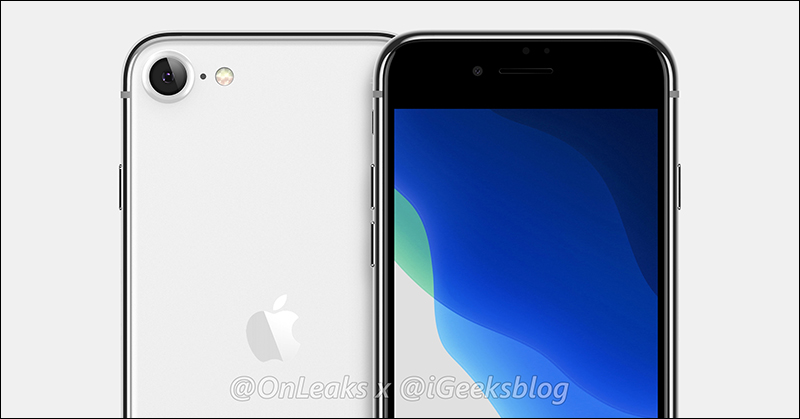 爆料大神釋出 iPhone SE 2(iPhone 9)