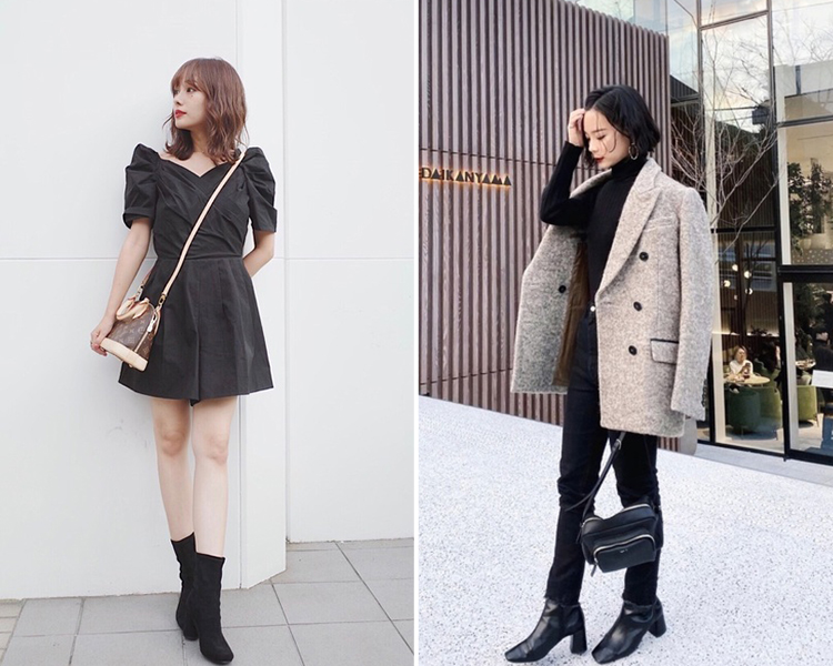 短靴 短靴穿搭 短靴女 短靴穿搭