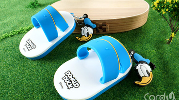 一卡通新藍白拖更萌 唐老鴨造型吊飾裝可愛