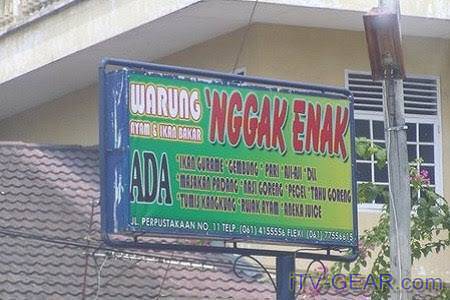 Kocak! Ini Jadinya Kalau Nama Restoran dan Menu Makanan Terkena Humor Receh, Dijamin Ngakak Abis