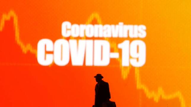 Ilustrasi virus corona atau Covid-19. REUTERS