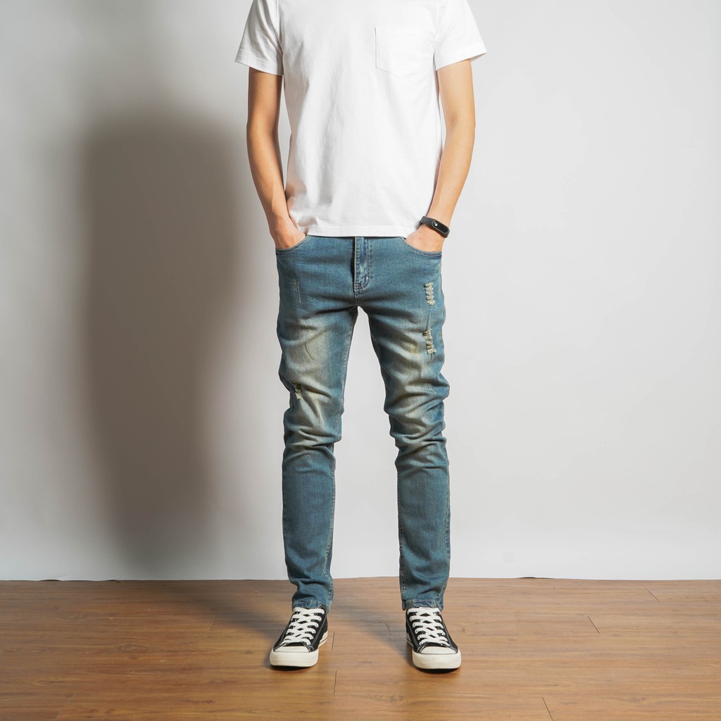 2019 S/S 微破壞 彈性牛仔褲 舒適好活動