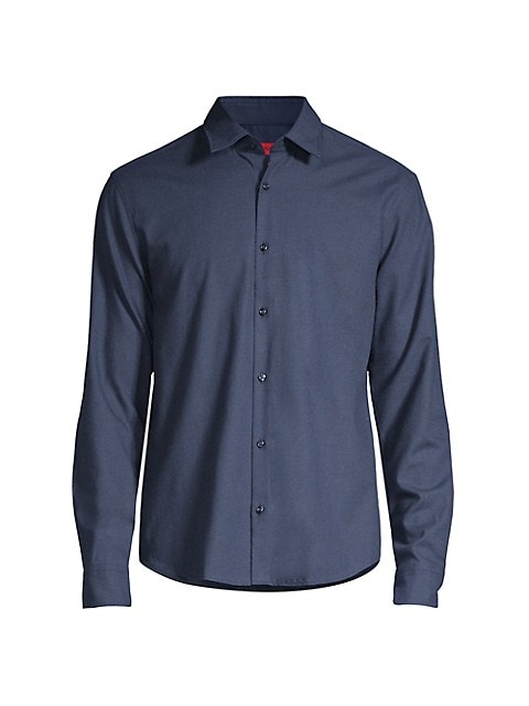 Cut from cotton, this must-have shirt can be dressed up or down to suit your style and boasts a slee