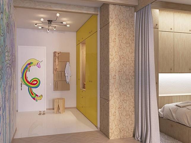 Ide Desain Apartemen dengan Karakter Tokoh Animasi Ide Desain Apartemen dengan Karakter Tokoh Animasi