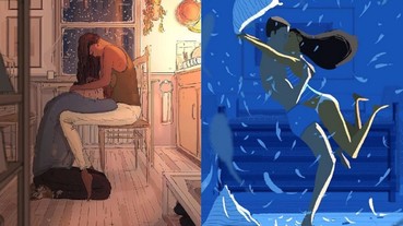 互相陪伴的美好！畫師創作「情人同居的日常生活」 令你懷念起與另一半的平凡幸福...