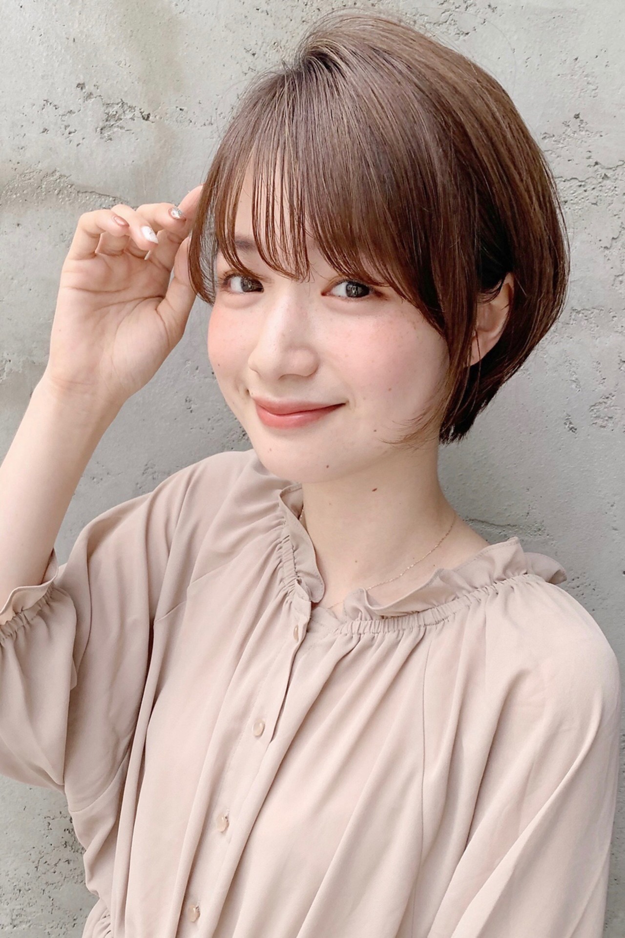 顔型別 アナタに似合うショートヘアを提案