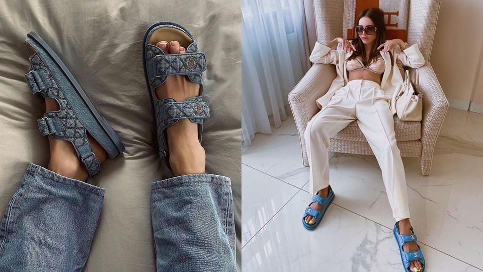 小香的LOGO非常別致，低調又不失奢華。